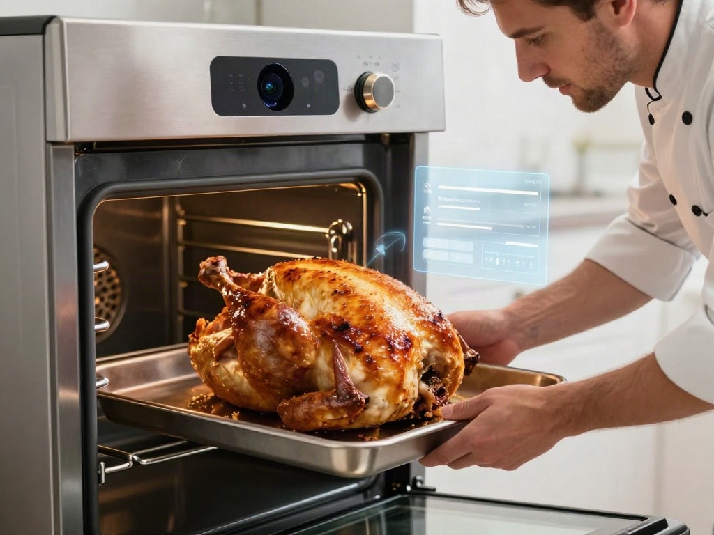Backofen mit Kamera
