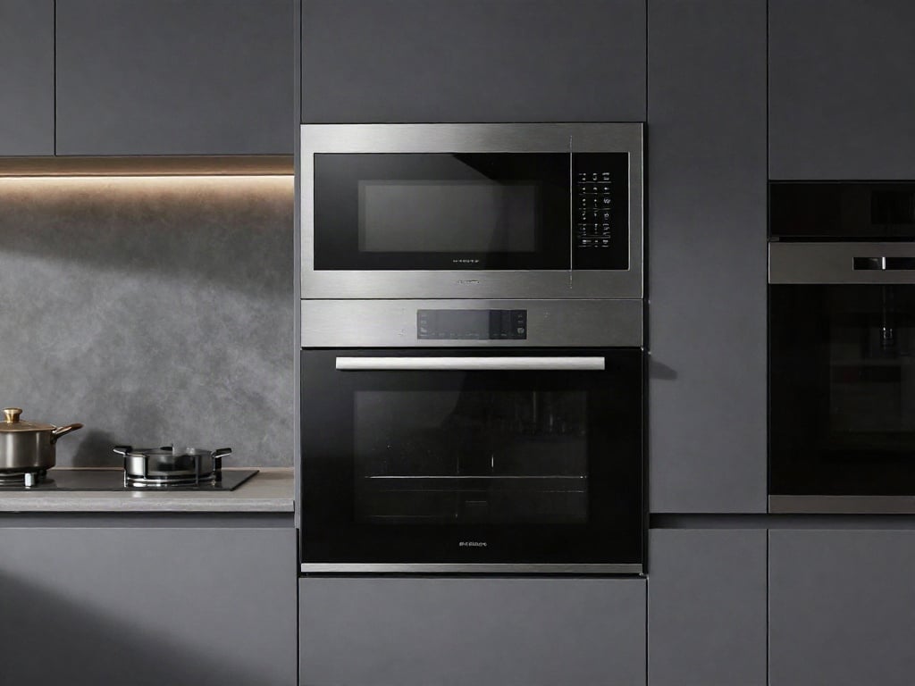 Backofen mit Mikrowelle