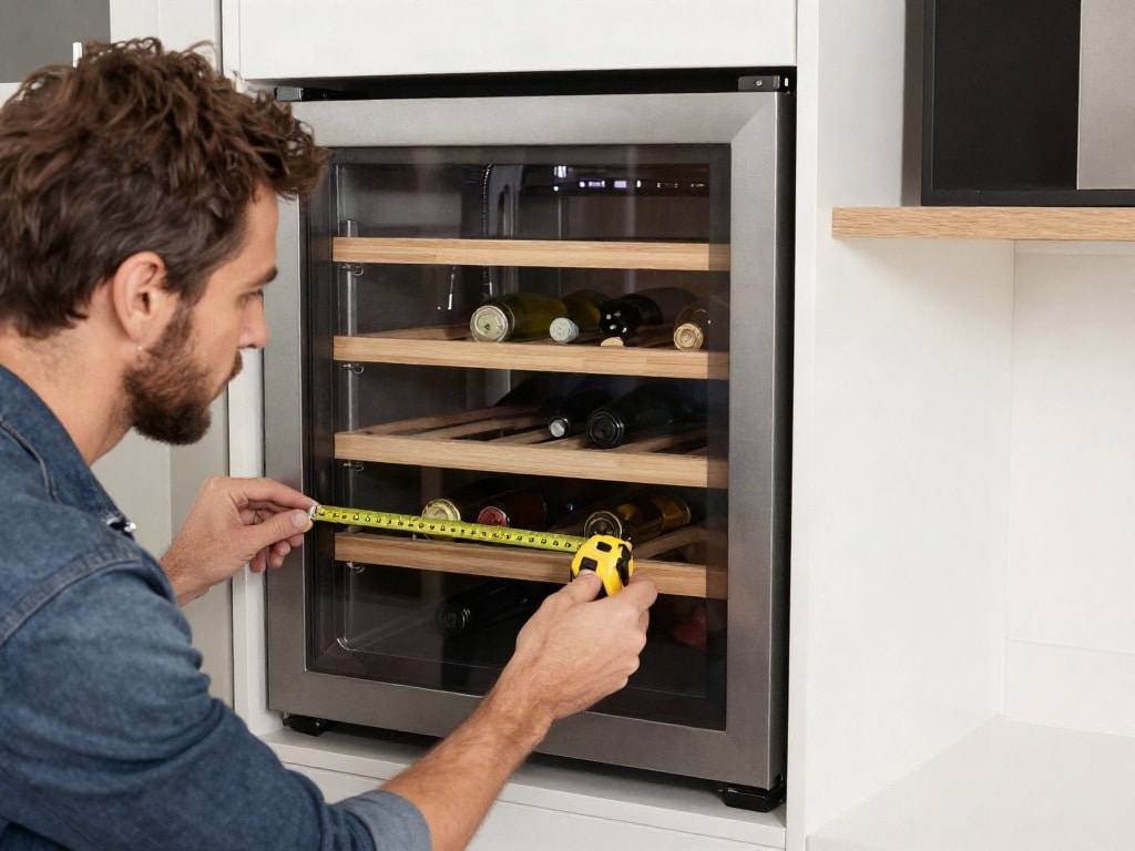 Weinkühlschrank Einbau
