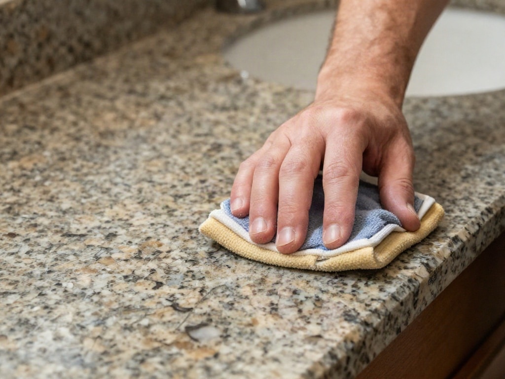Arbeitsplatte Kratzer entfernen