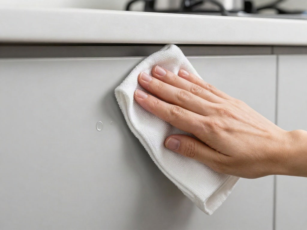 Lack Küchenfronten reinigen