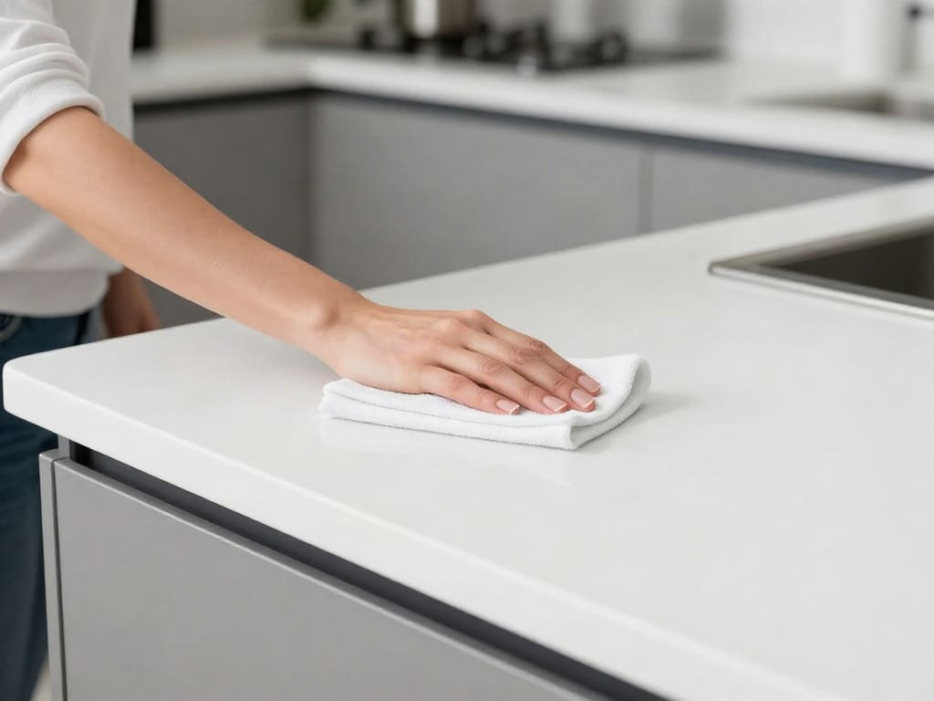 Mineralwerkstoff Arbeitsplatte