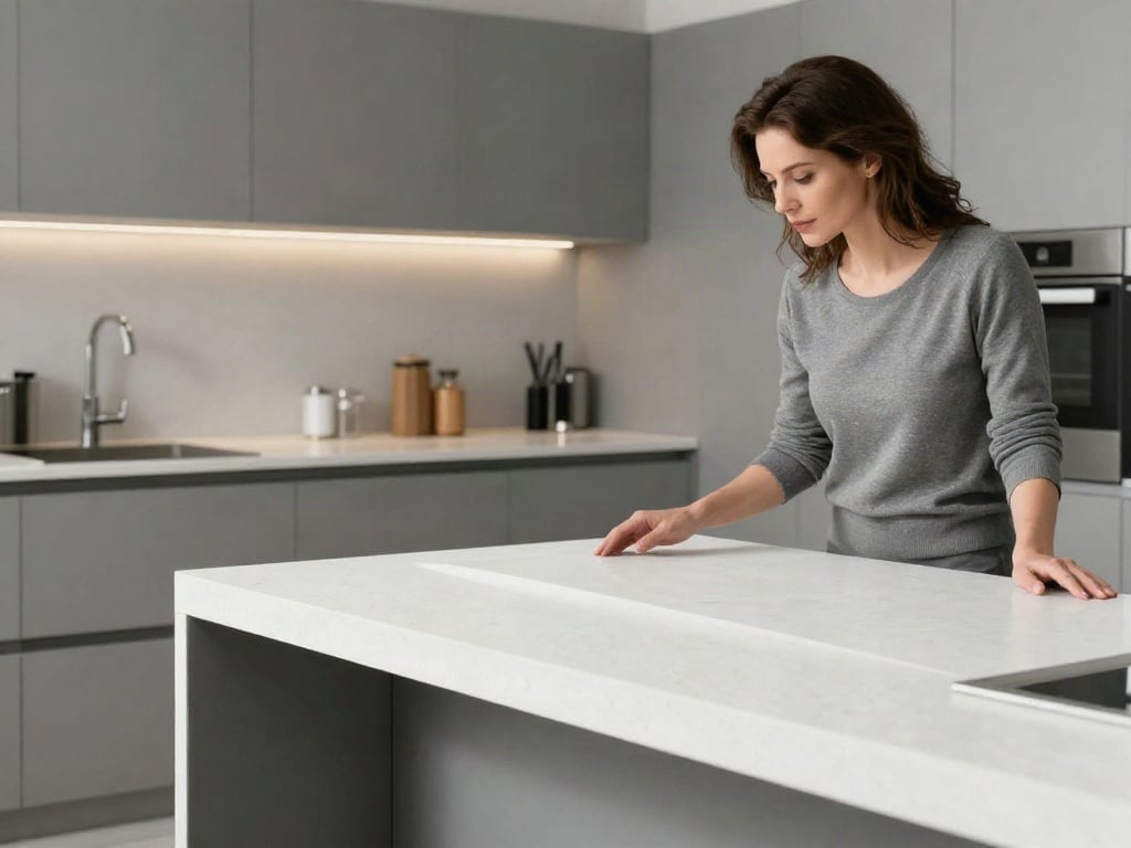 Schweizer Kante Arbeitsplatte