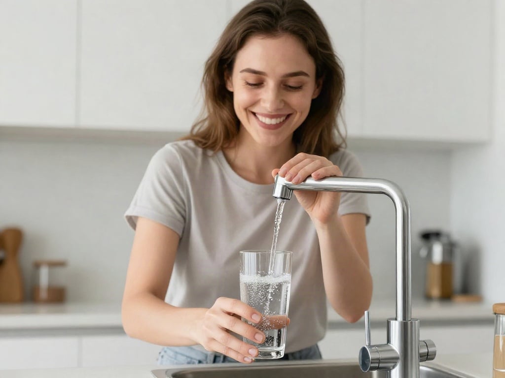 Sprudelwasser Armatur Küche
