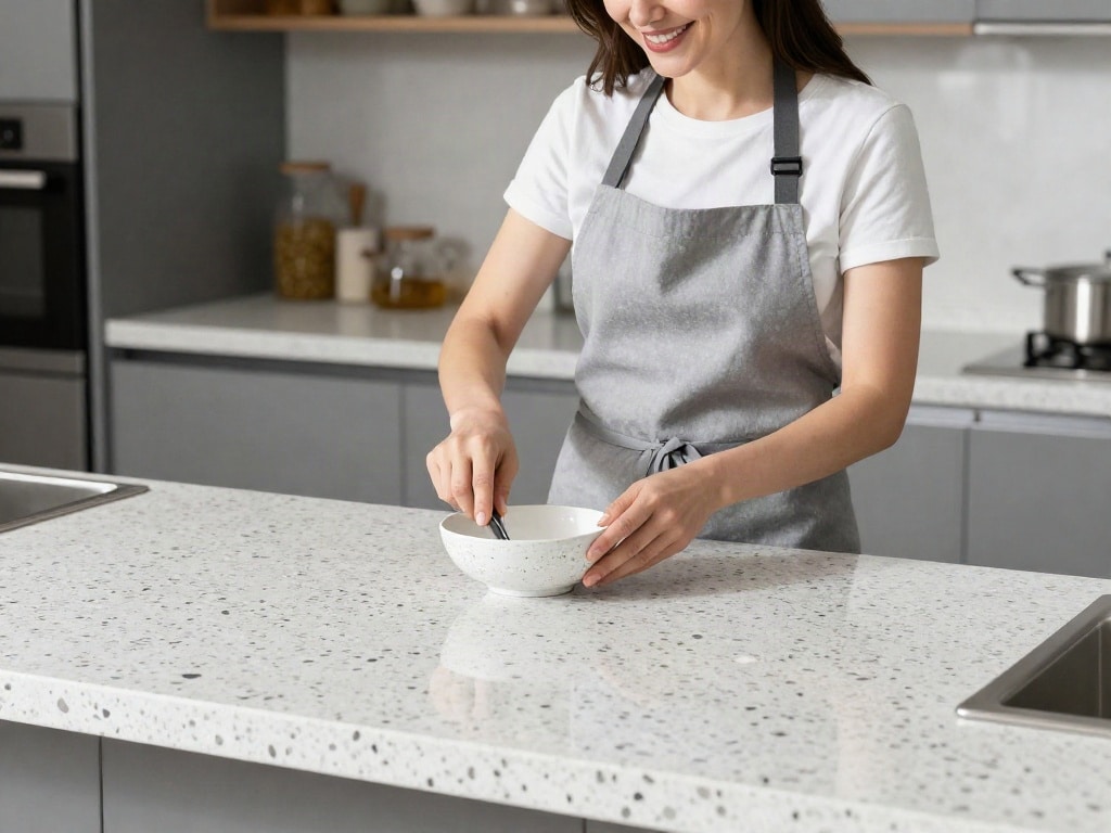 Terrazzo Arbeitsplatte